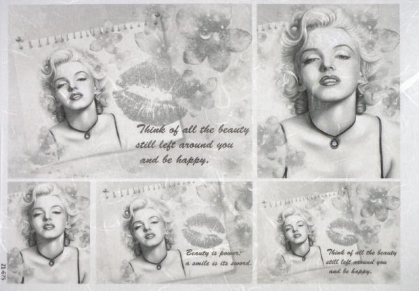 Rice Paper - Marilyn Monroe Large