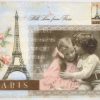 Rice Paper - Paris Eiffel Tower and Children