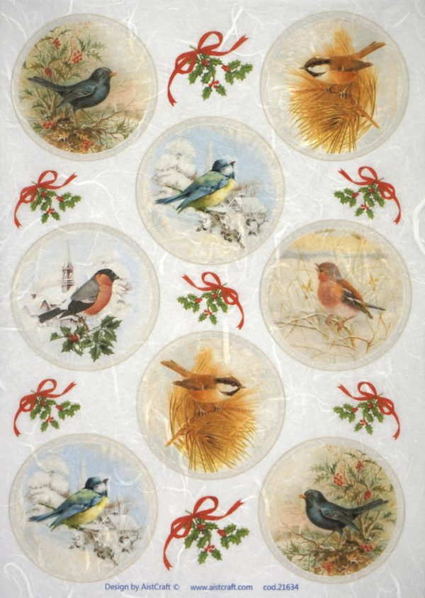Rice Paper - Bird Collection
