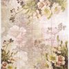 Rice Paper A/3 - Flower Wallpaper Multi