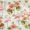 Rice Paper - Pink flamingos