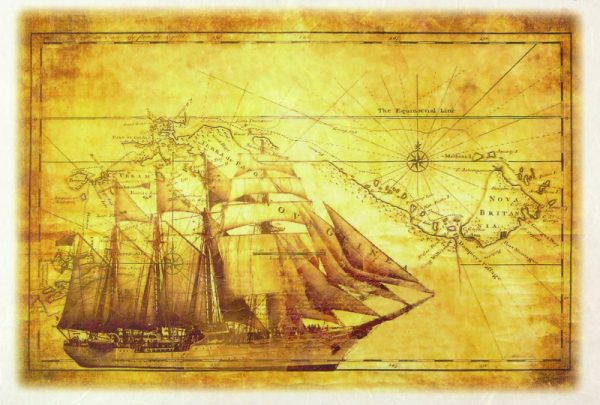 Rice Paper - Sailboat (22 x 32cm)