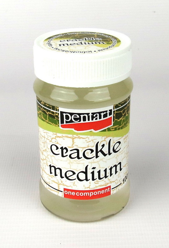 Pentart Crackle Medium Classic, Single-Component 100ml