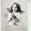 Rice Paper - Little wings black (22 x 32cm)