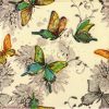 Lunch Napkins (20) - Butterfly World Cream