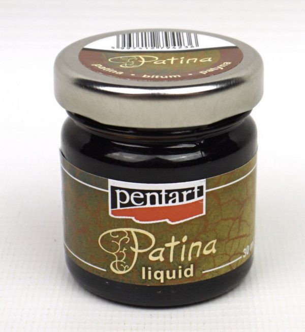 Pentart Liquid Patina 30ml Bitumen for Antiquing