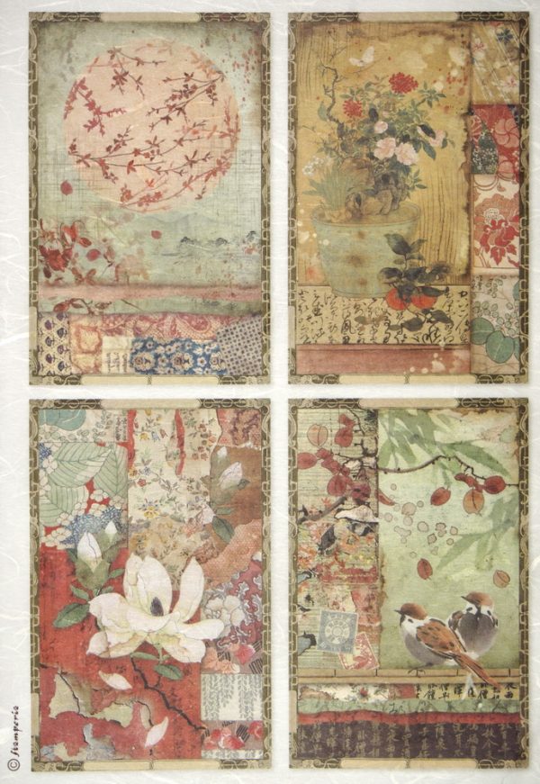 Rice Paper - Japanese Postcards - DFSA4396