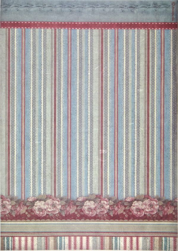 Rice Paper - Striped Wallpaper - DFSA4399