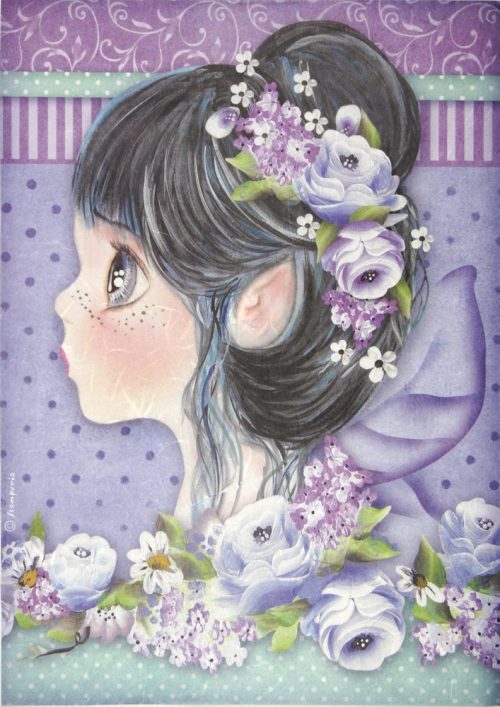 Rice Paper - Lilac Fairy - DFSA4411_Stamperia