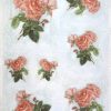 Rice Paper - Pink Rose on Blue 32x45cm Rice Paper - Pink Rose on Blue 32x45cm