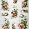 Rice Paper - Roses and little bird 32x45cm