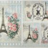 Rice Paper - France, Paris, Eiffel 32x45cm