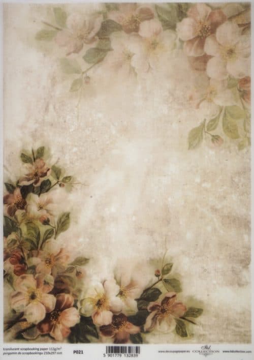 Translucent/Vellum Paper - Blossom