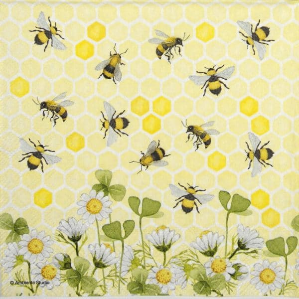 Paper Napkin - Bees joy