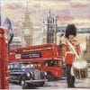Paper Napkin - London street