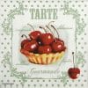 Paper Napkin - Red cherries