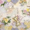 Lunch Napkins (20) - Wedding Bells Rose