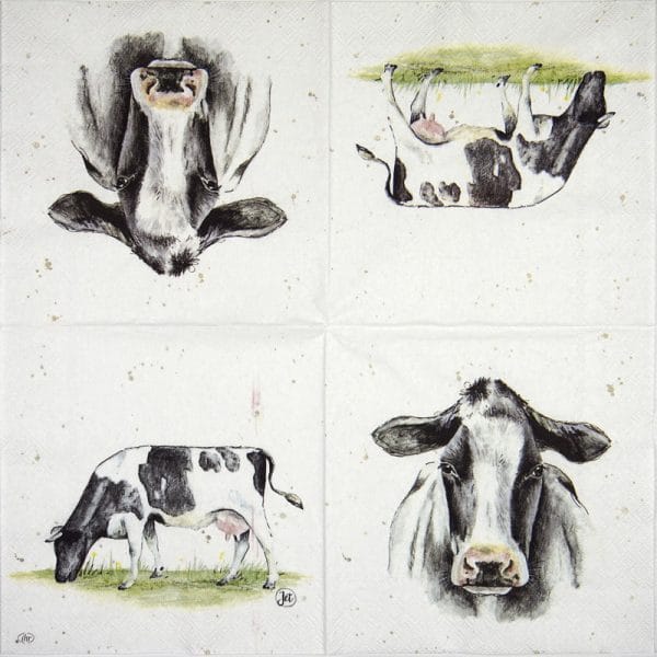 Paper Napkin - Farmfriends cow