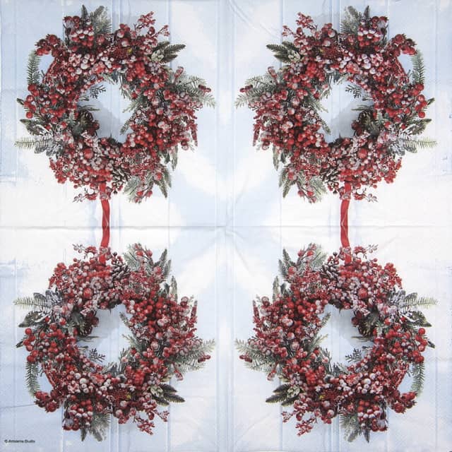 Paper-Napkin-Ambiente-Frozen-Wreath-33314625