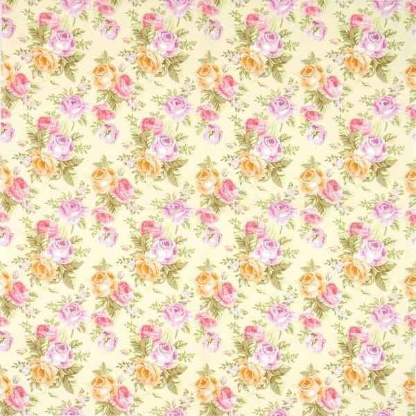 Paper Napkin - Pastel Roses Wallpaper