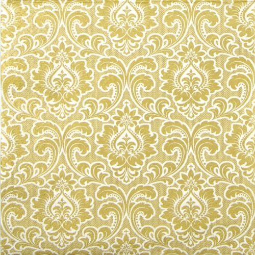 Paper Napkin - Wallpaper pattern gold