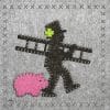 Paper Napkin - Ute Krause: Felt Chimney Sweeper