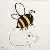 Paper Napkin - Ute Krause: Bee Mine