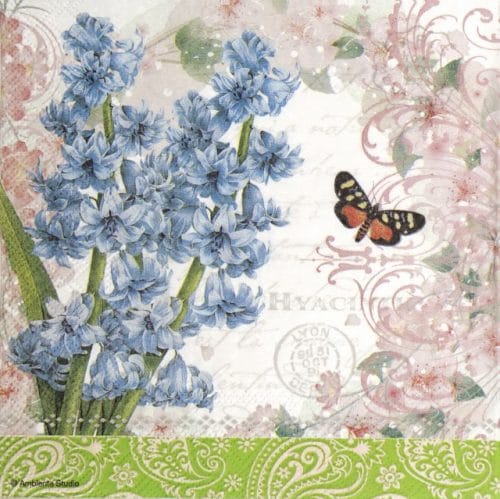 Lunch Napkins (20) - Hyacinth