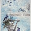 Rice Paper - Blue jay