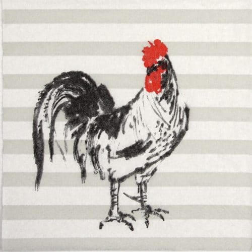 Paper Napkin - Rooster