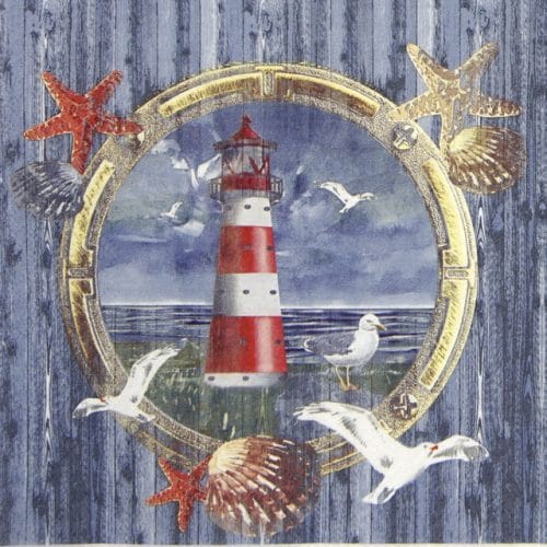 Paper Napkin - Porthole window