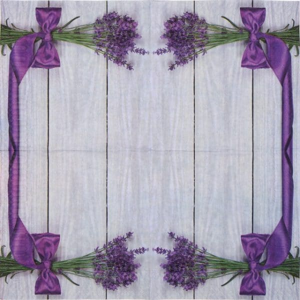 Paper Napkin - Lavender Bow
