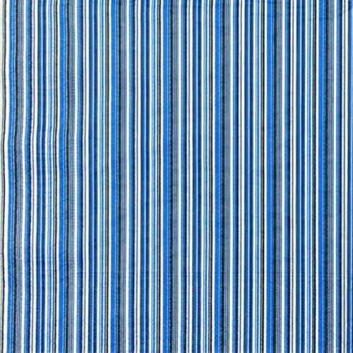 Paper Napkin - Dark Blue Striped