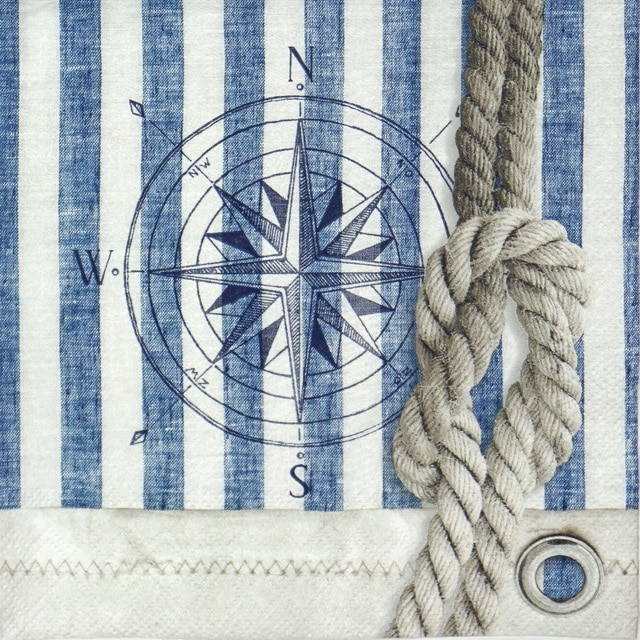 Paper Napkin – Compass and Rope