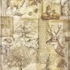 Rice Paper - Forest Deer and wild boar - DFSA4426_Stamperia