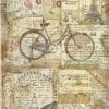 Rice Paper for Decoupage - Bicycle - DFSA4458 - Stamperia