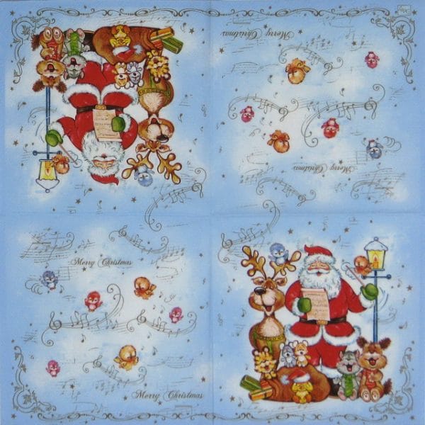 Lunch Napkins (20) - Singing Friend - Image 2