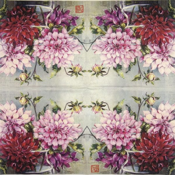 Paper Napkin - Sophie Adde: Pink Fusion - Image 2