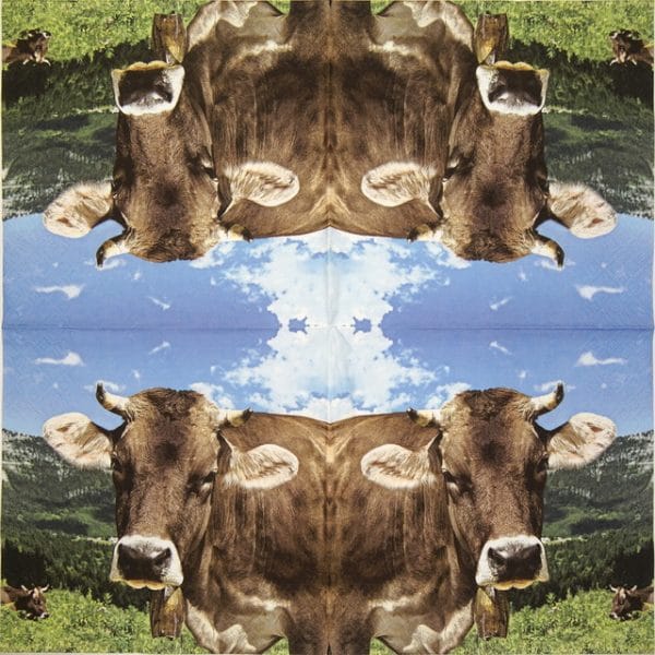 Paper Napkin - Cow Wally