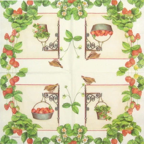 Paper Napkin - Hanging Fruit - Image 2