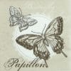 Lunch Napkin (20) - Butterfly Feeling sand