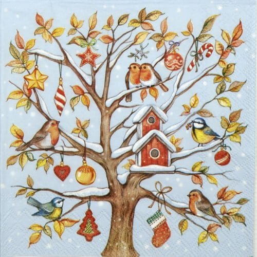 Lunch Napkins (20) - Good Morning Birds