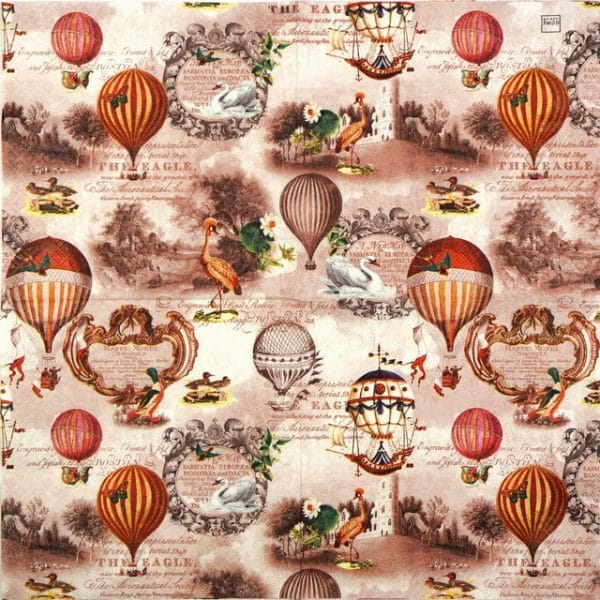 Paper Napkin - Painted Dreamer Ballons