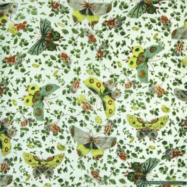 Paper Napkin - Hermitage Butterflies