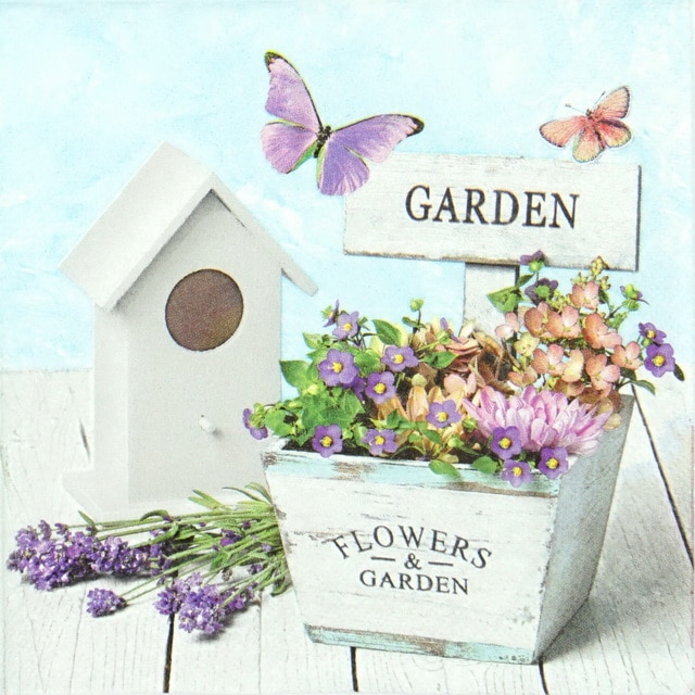 Paper Napkin - Garden & Flower