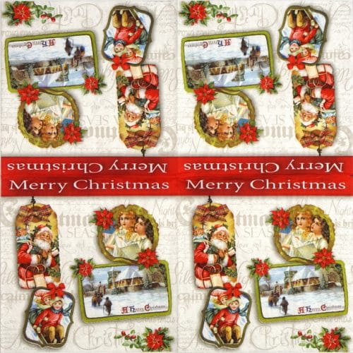 Paper Napkin - Merry Christmas
