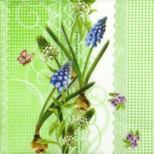 Paper Napkin - Muscari