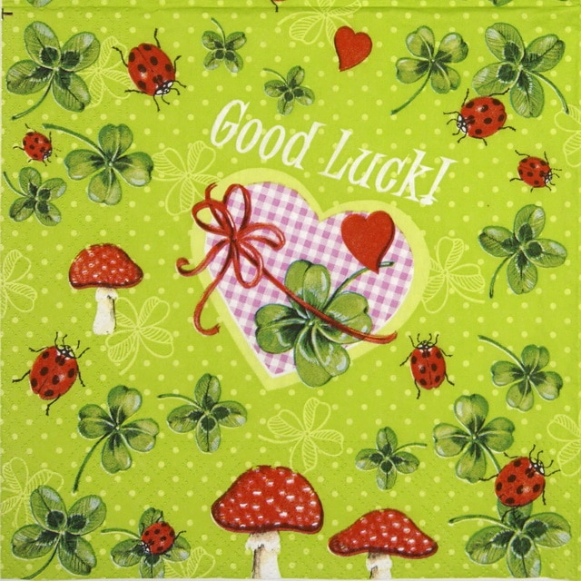 Lunch Napkins (20) - Good Luck