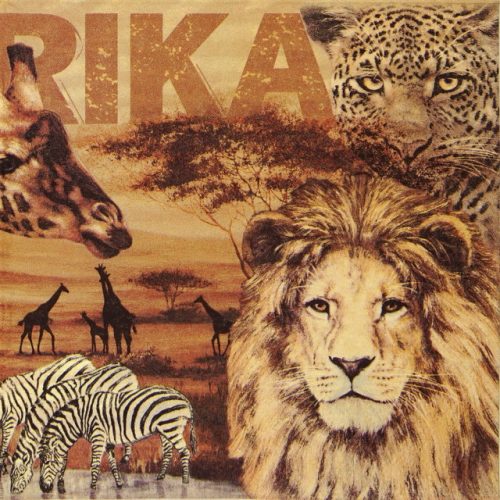 Lunch Napkins (20) - Africa Collage