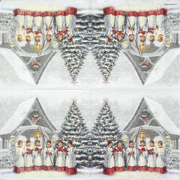 Lunch Napkins (20) - Singing Choir - Image 2